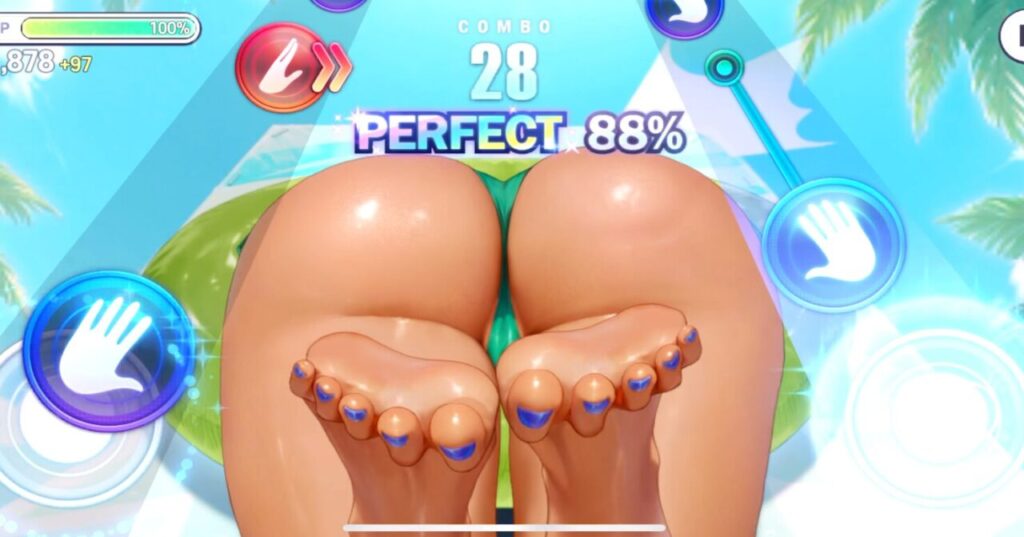 ブラウンダスト2のお尻音ゲー難しい