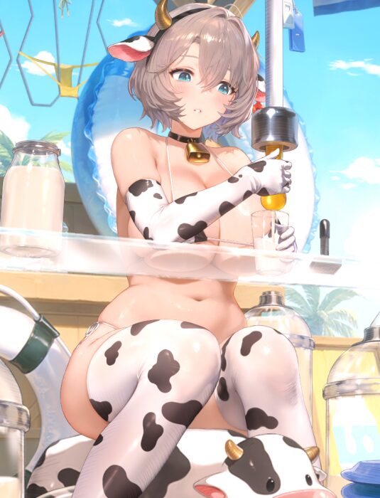 ブラダス2のミルキービキニテレーゼ搾乳機