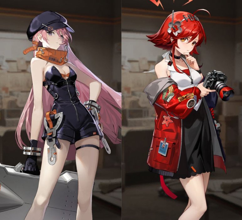 新月同行の美少女