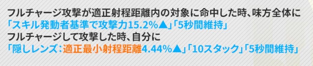 NIKKEのバニーエードスキル1