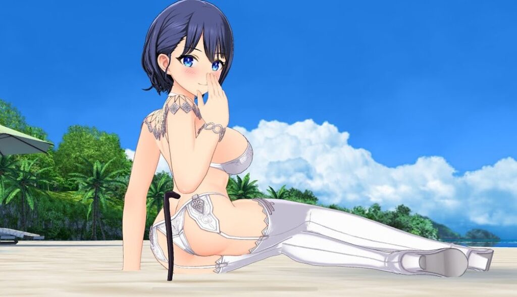 ドルフィンウェーブ朱乃ポーズお尻