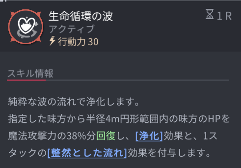 ホライゾンウォーカーのブリッシングスキル2