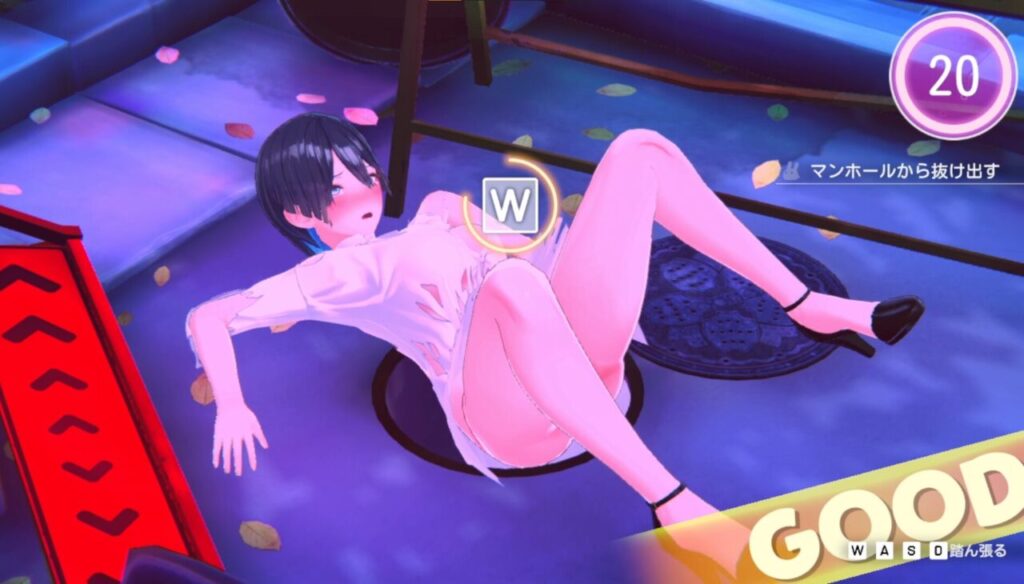へべれけバニーガーデンステージクリアミニゲーム