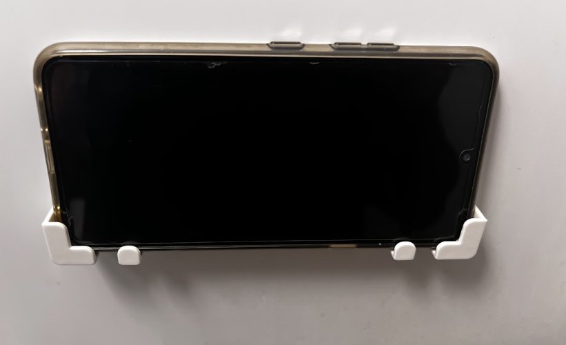 セリアのスマホホルダー横