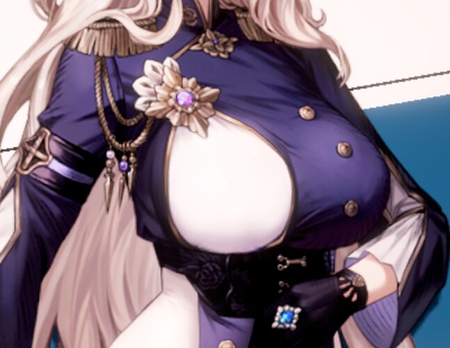 ブラウンダスト2のダリアンおっぱい