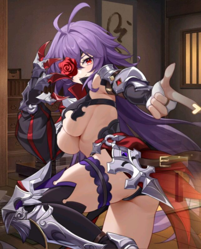 少女ウォーズのUR閃・伊達政宗立ち絵