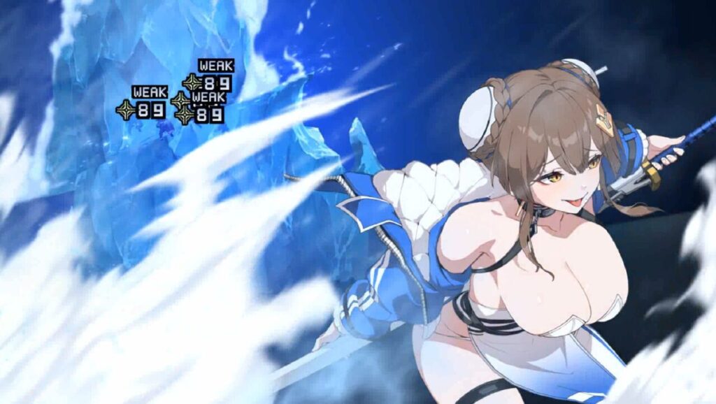 カオスゼロナイトメアのユキのスキルおっぱい