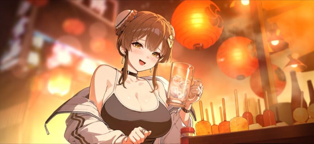 カオスゼロナイトメアユキの好感度イラスト