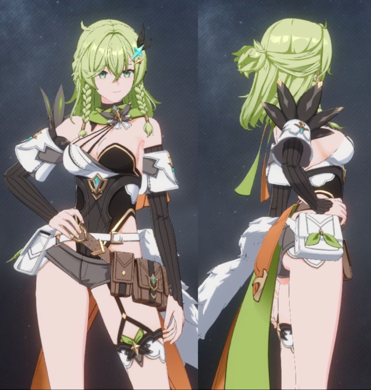 スターセイヴァーのお尻が見えるキャラ