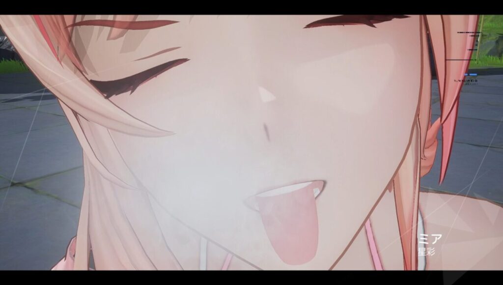 スノウブレイクのミア勝利演出