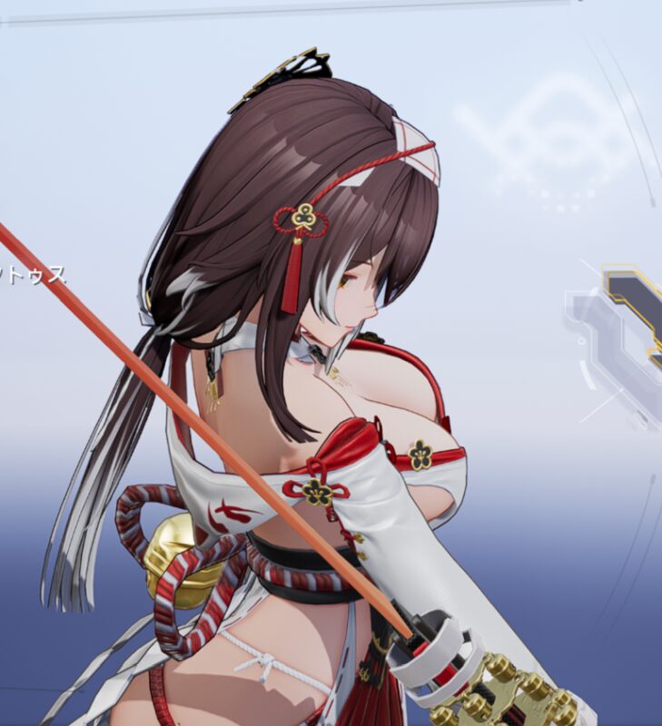 スノウブレイク晴雷光ポーズ2