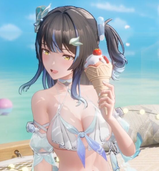 スノウブレイク水着シーリスふれあいおっぱい