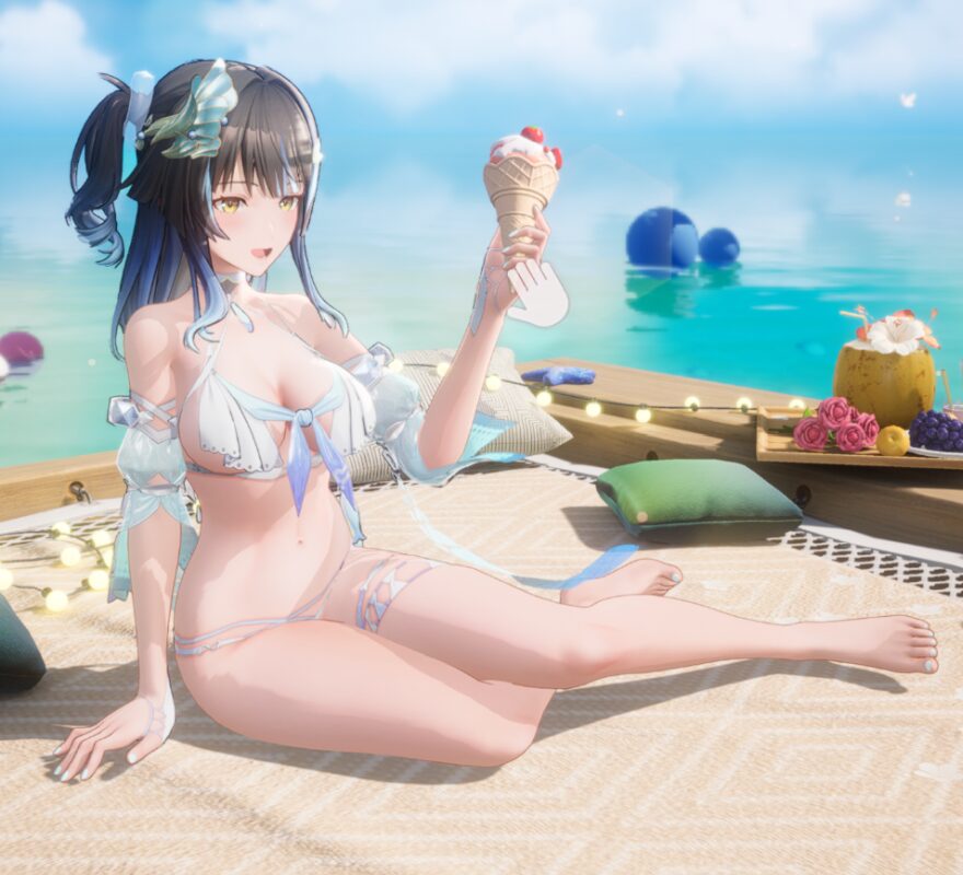 スノウブレイク水着シーリスふれあいアイス