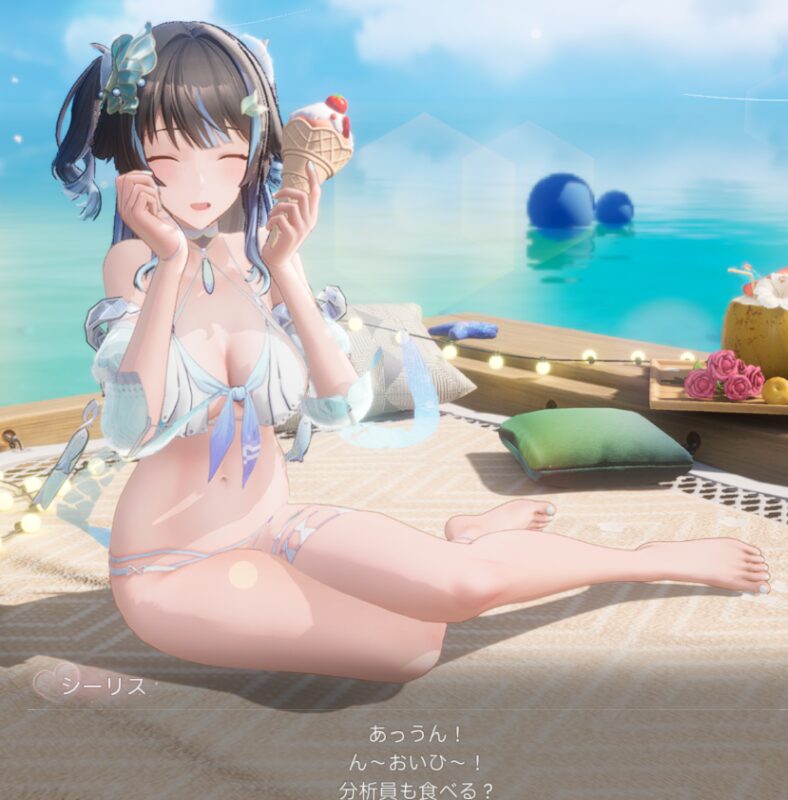 スノウブレイク水着シーリスふれあいアイスかわいい