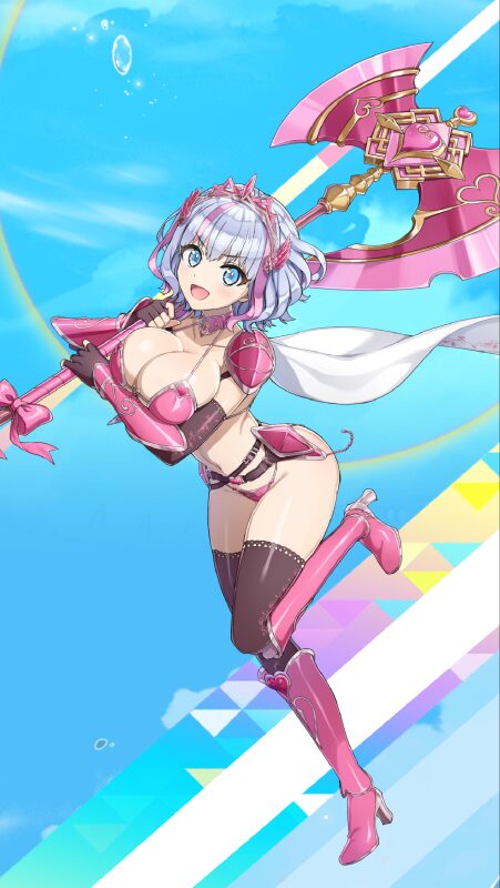 ドルフィンウェーブの久々利トモビキニアーマー衣装