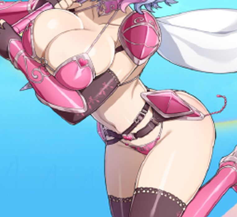 ドルフィンウェーブの久々利トモビキニアーマー衣装ムチムチ