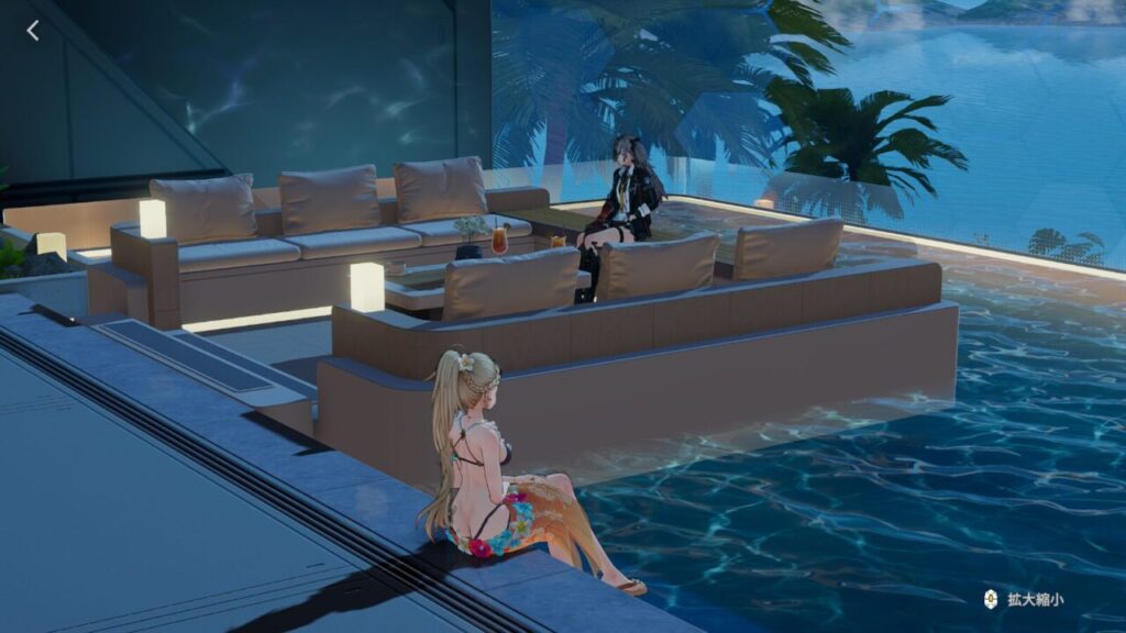 ドルフロ2のクルーデッキプール