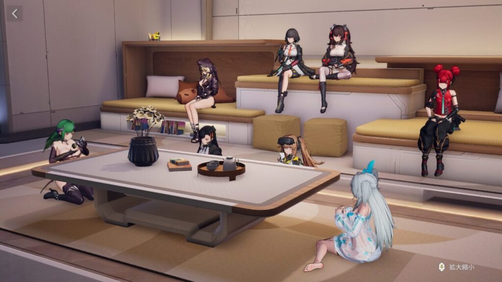 ドルフロ2のクルーデッキロビー