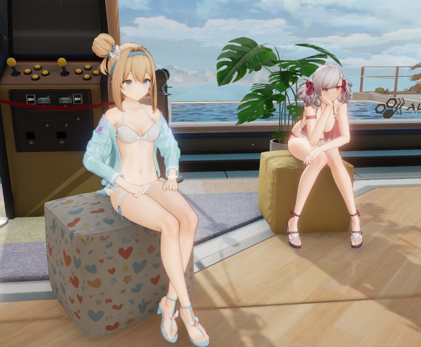 ドルフロ2クルーデッキ水着