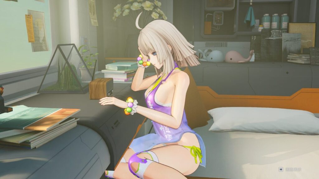 ドルフロ2リンド休憩室受信ポーズ