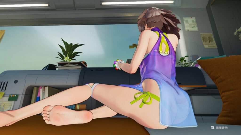 ドルフロ2リンド休憩室受信ポーズお尻