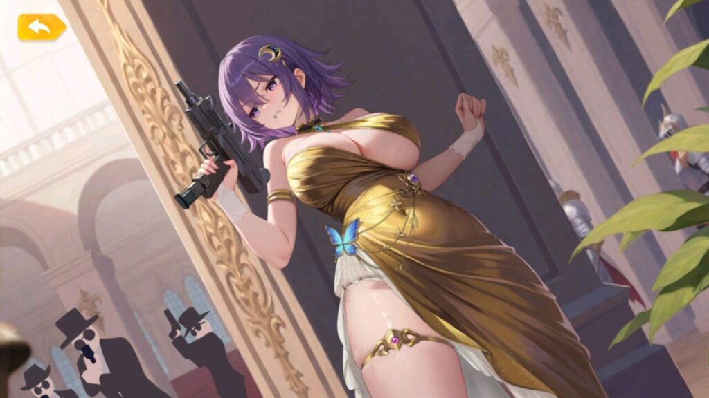 少女ウォーズの花嫁ランスロット脱衣前