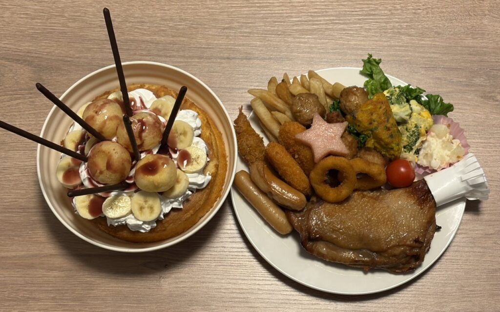 1人暮らしのクリスマスパーティー