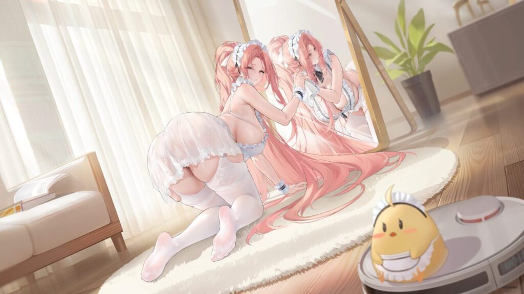 アズールレーンレキシントン2ふわふわメイドさん