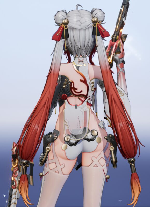 スノウブレイクブブお尻