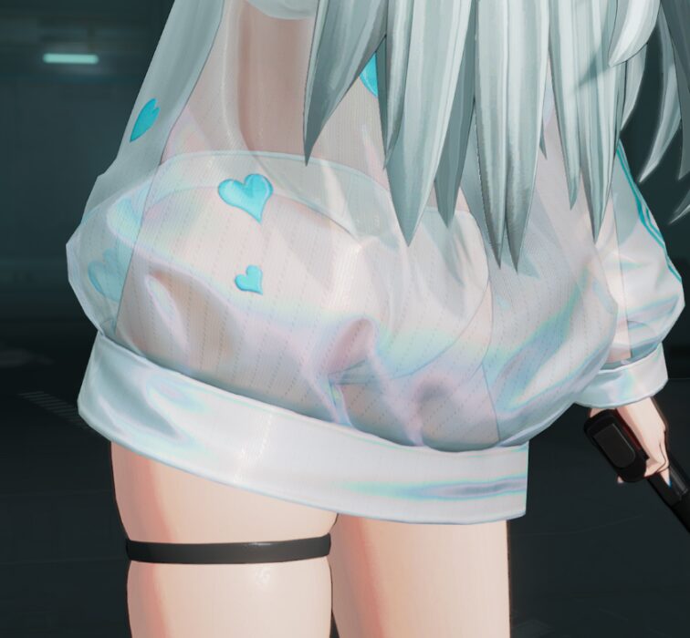 ドルフロ2のスケスケスキンお尻