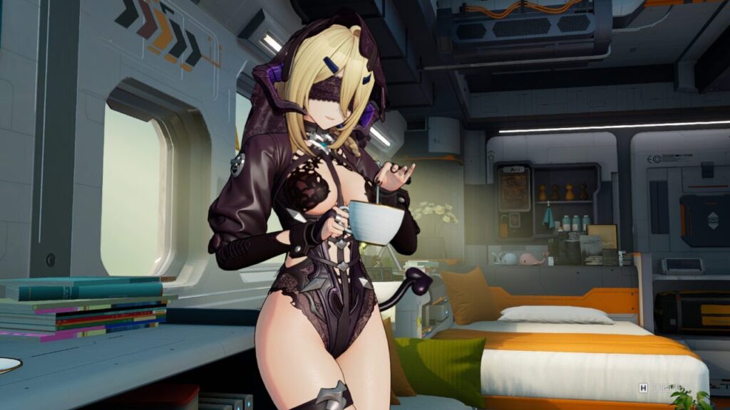 ドルフロ2アンドリスくつろぎポーズ