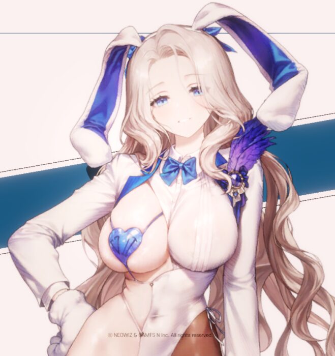 ブラウンダスト2のバニーダリアンおっぱい