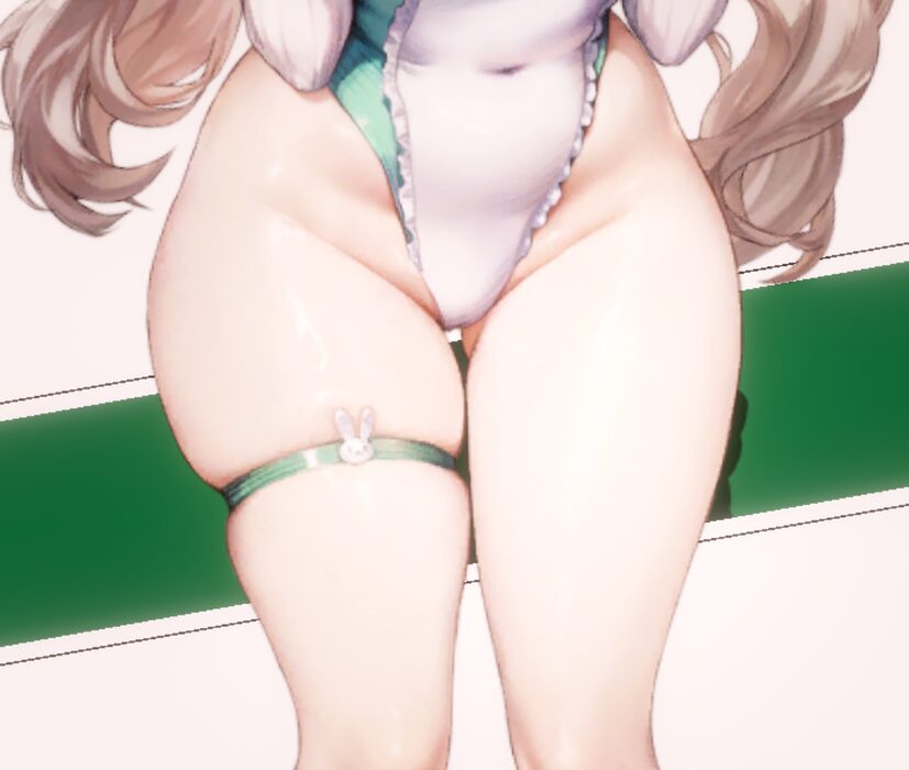 ブラウンダスト2のバニーティル太もも