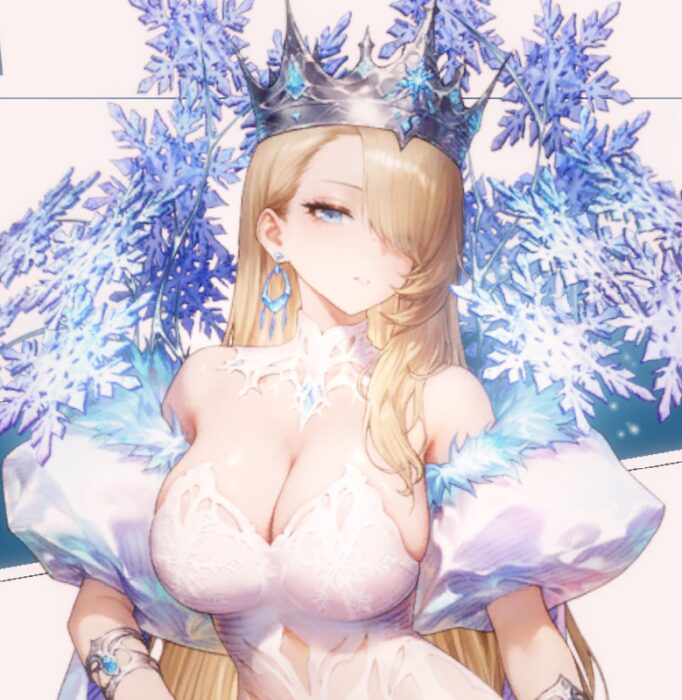 ブラウンダスト2ウィルヘルミナフローズンクイーン上半身