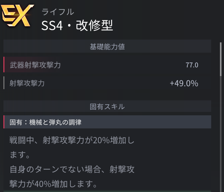 ホライゾンウォーカーキムガヨンSS4改修型