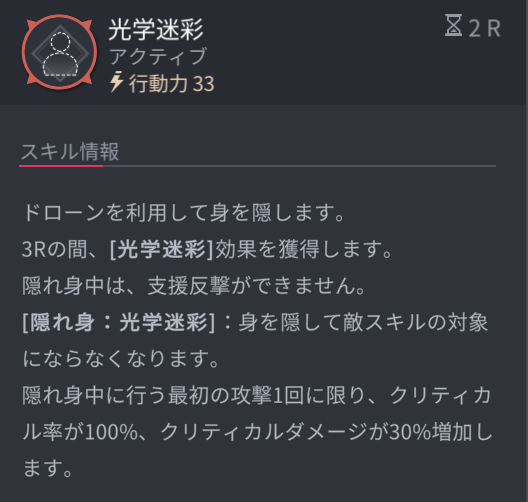 ホライゾンウォーカーキムガヨンスキル2