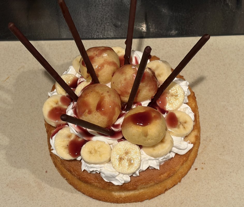 一人暮らしのクリスマスケーキアサイーソース