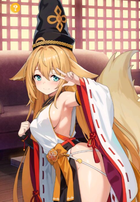 少女ウォーズUR安倍晴明立ち絵