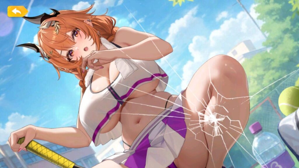 少女ウォーズの花嫁ヘラクレス限定テニス