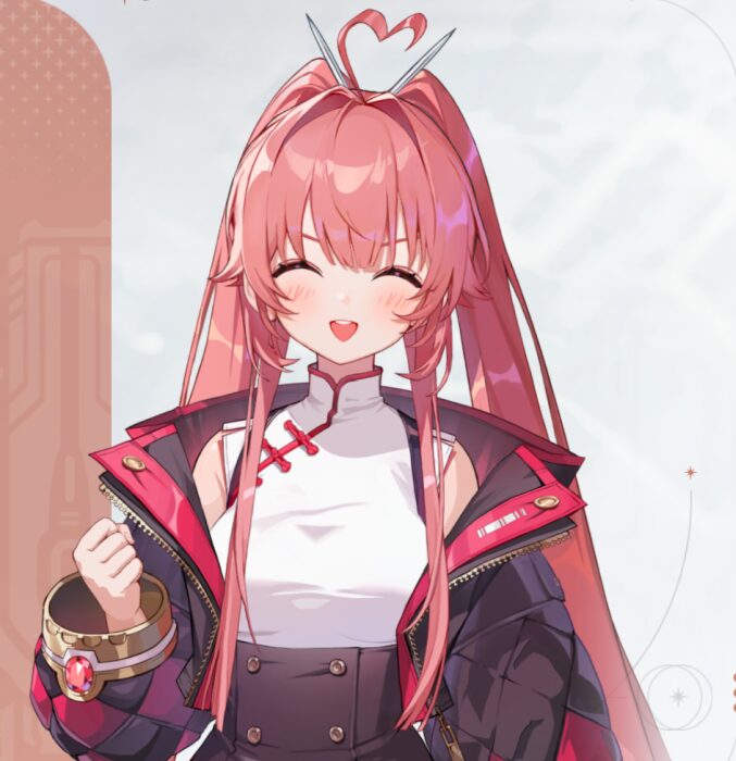 カオスゼロナイトメアのメイリン笑顔