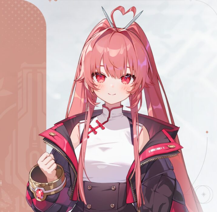 カオスゼロナイトメアのメイリン表情