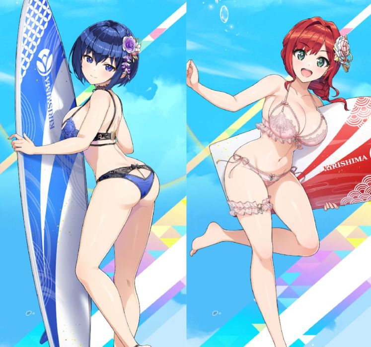 ドルフィンウェーブの下着水着