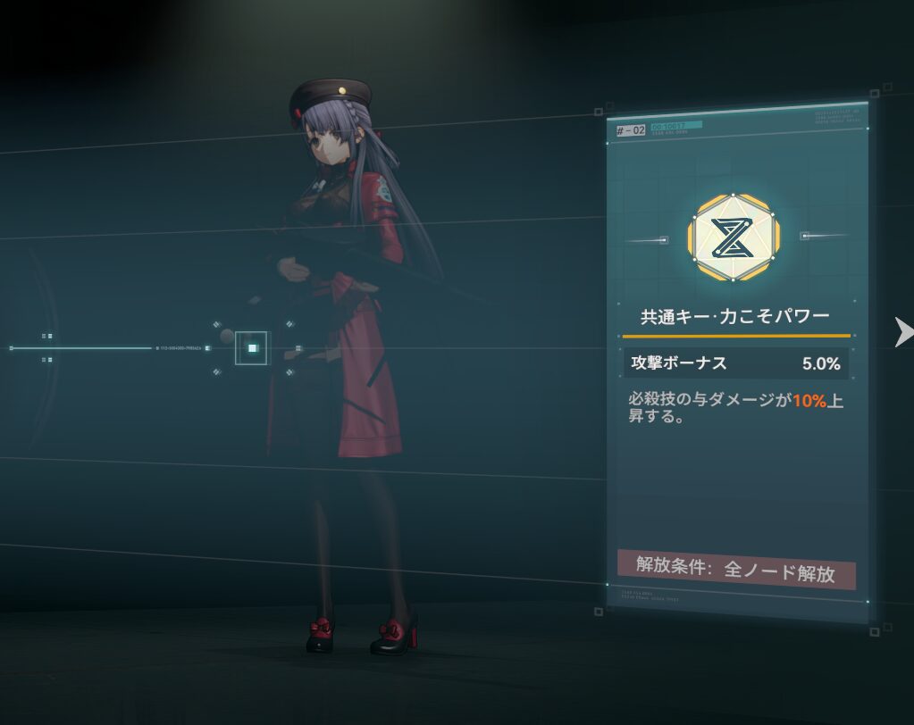 ドルフロ2のルイスのおすすめ固有キー