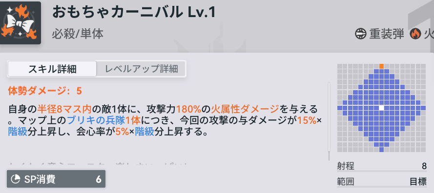 ドルフロ2のルイスの必殺スキル