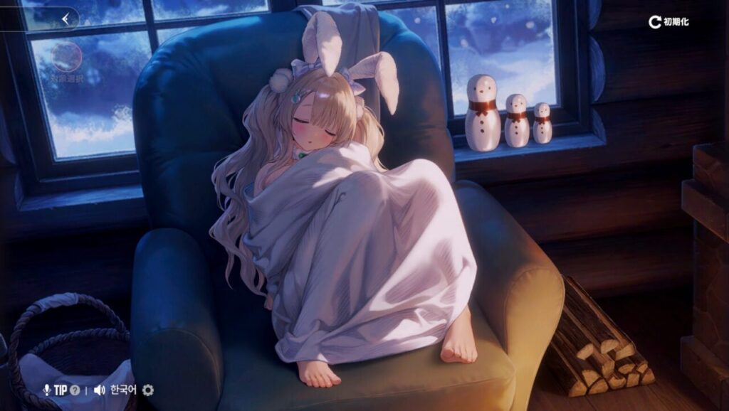 ブラウンダスト2のバニーティルのインタラクション