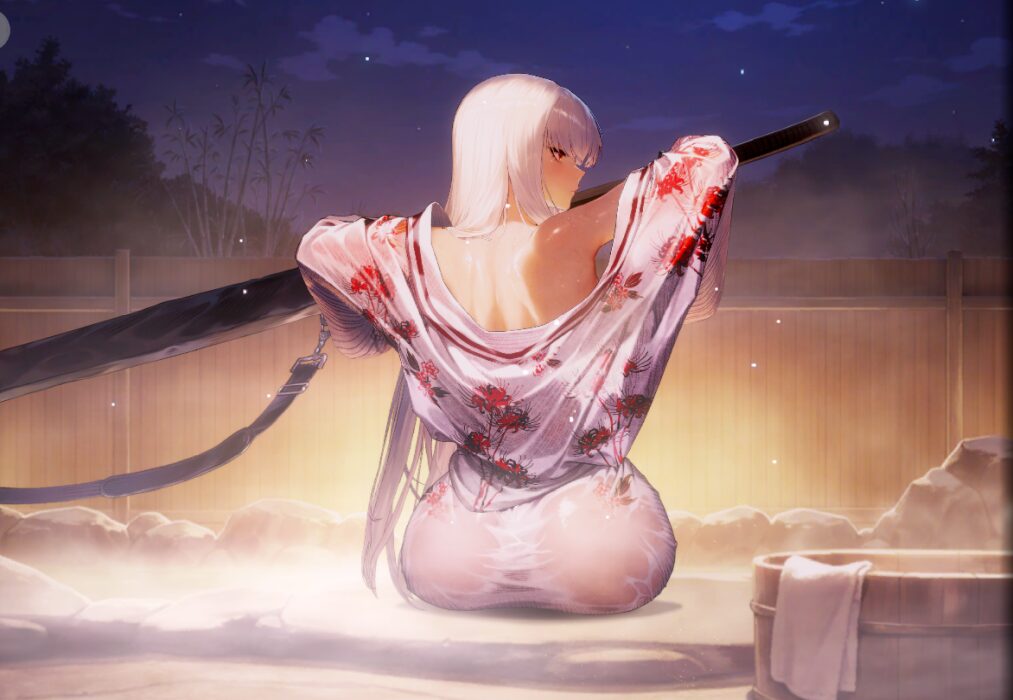 ブラウンダスト2の温泉ブレイド刀