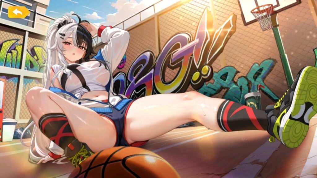 少女ウォーズの花嫁呂布の脱衣前