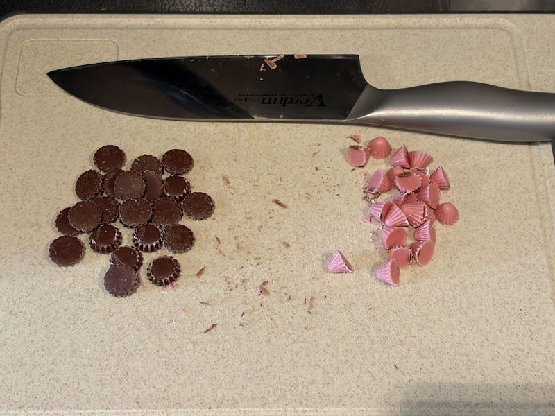 1人暮らしのバレンタインデーチョコアポロたくさん