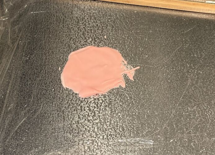 1人暮らしのバレンタインデーピンクチョコ