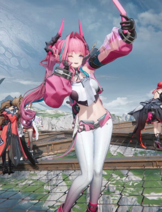 アークナイツエンドフィールドイヴォンヌ自撮り